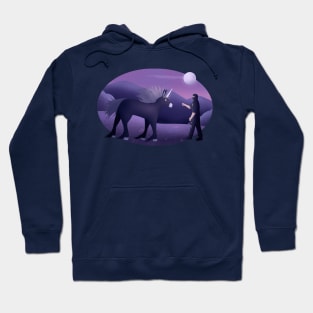 Ninja Brian and the Dusk Unicorn Hoodie